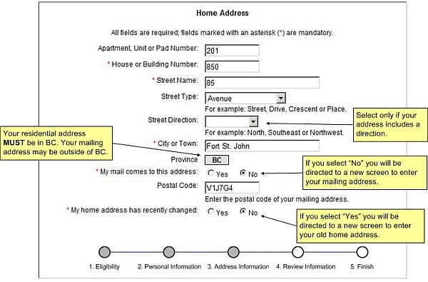 What Is Residential Address Example